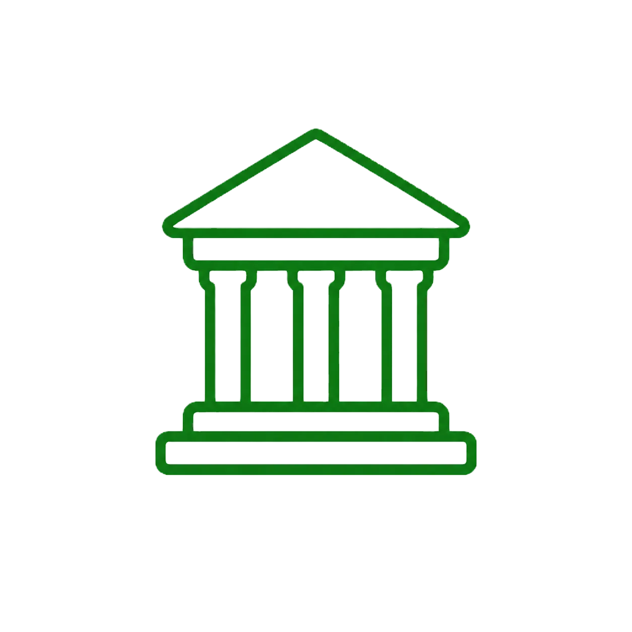 Bank and credit card connections icon