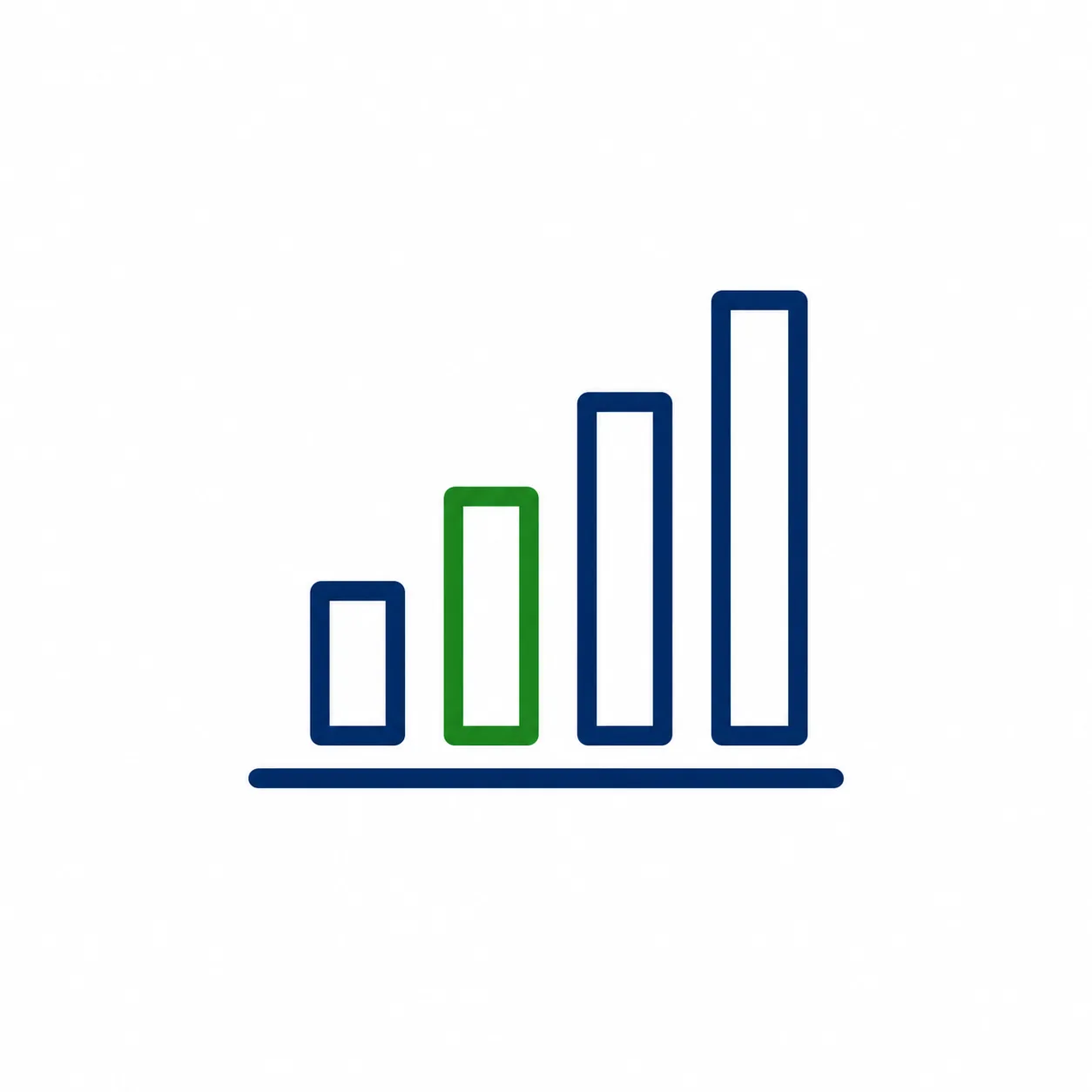 Clear financial reports icon
