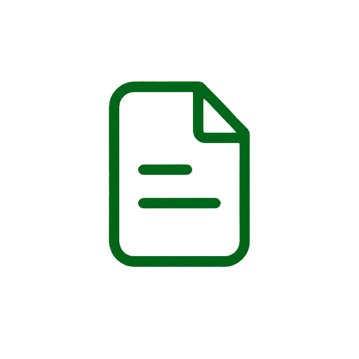 Receipt and document organization icon