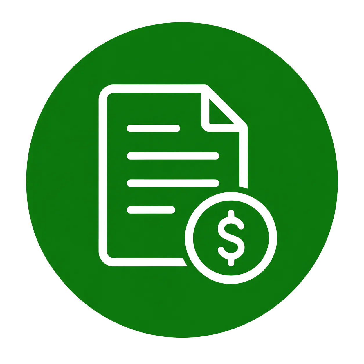 Accounts receivable support icon