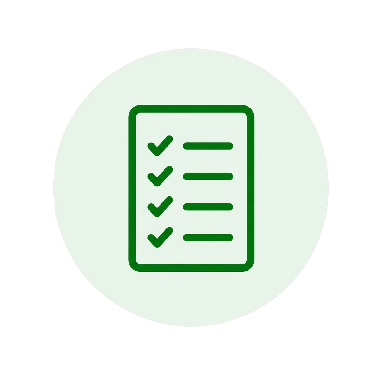 Clean up reconcile and organize your records icon