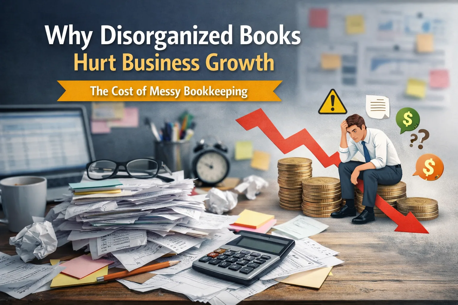 How disorganized books hold back business growth