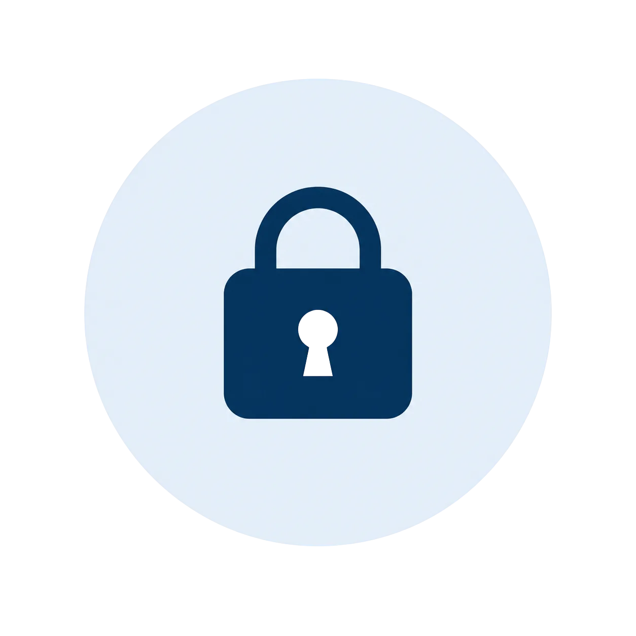 Secure online support icon
